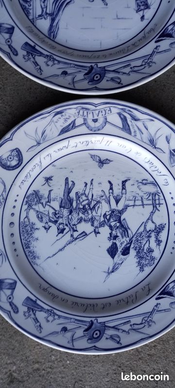 Assiettes décoratives histoire de France (image 4)