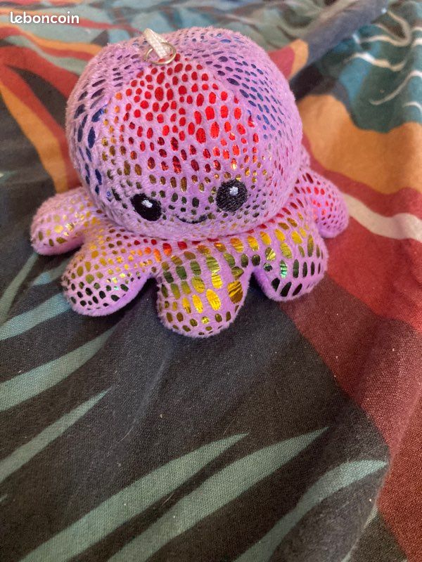 Peluche poulpe qui change de visage (image 5)