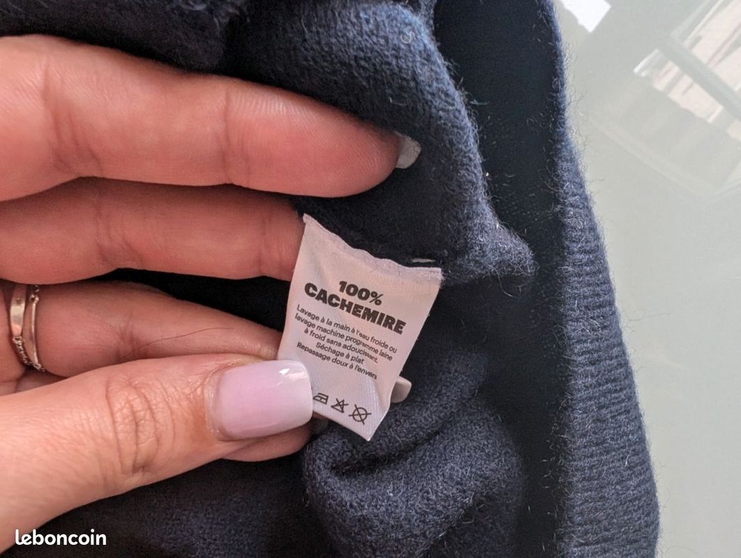 Pull FROM FUTURE 100% Cachemire Camel à Bandes Colorées - Taille S - Neuf Sans étiquettes