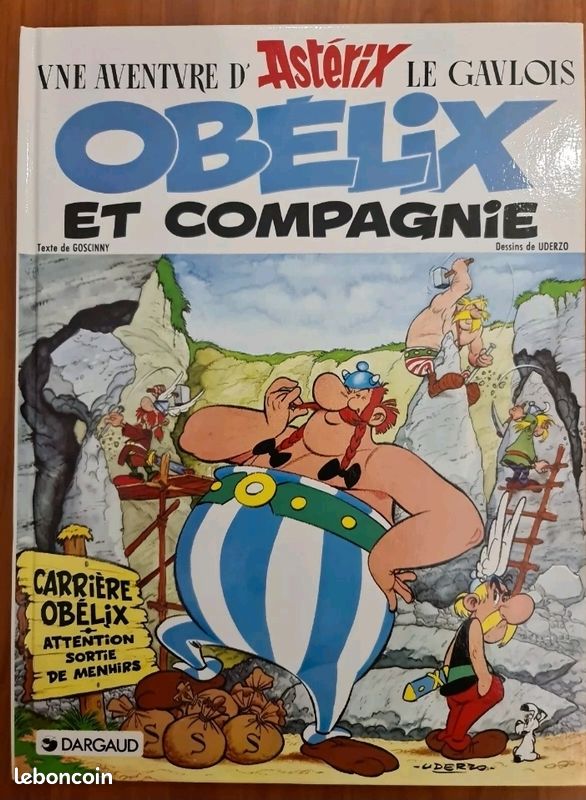 Bd Bande Dessinée Astérix Obelix et compagnie 1995 Dargaud Uderzo Goscinny #23 (image 1)