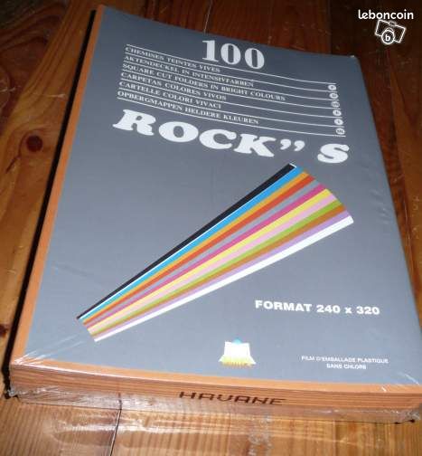 Chemises pour dossiers RAINEX ROCK'S (image 1)