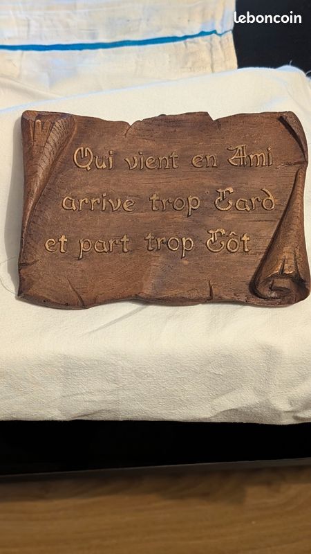 Plaque funéraire personnalisée pour un ami