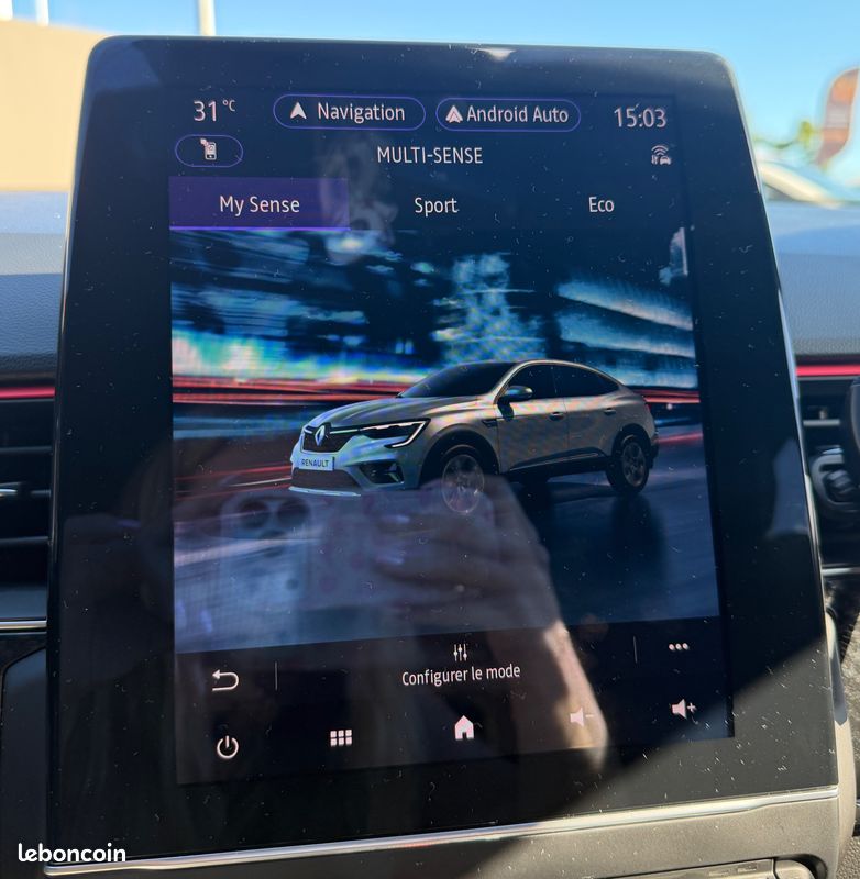 RENAULT ARKANA 1.6 E-TECH 145CH FULL HYBRID RS LINE BVA + CAMERA AV/AR/360° + CARPLAY + SON BOSE + SIEGE ELECTRIQUe (image 19)