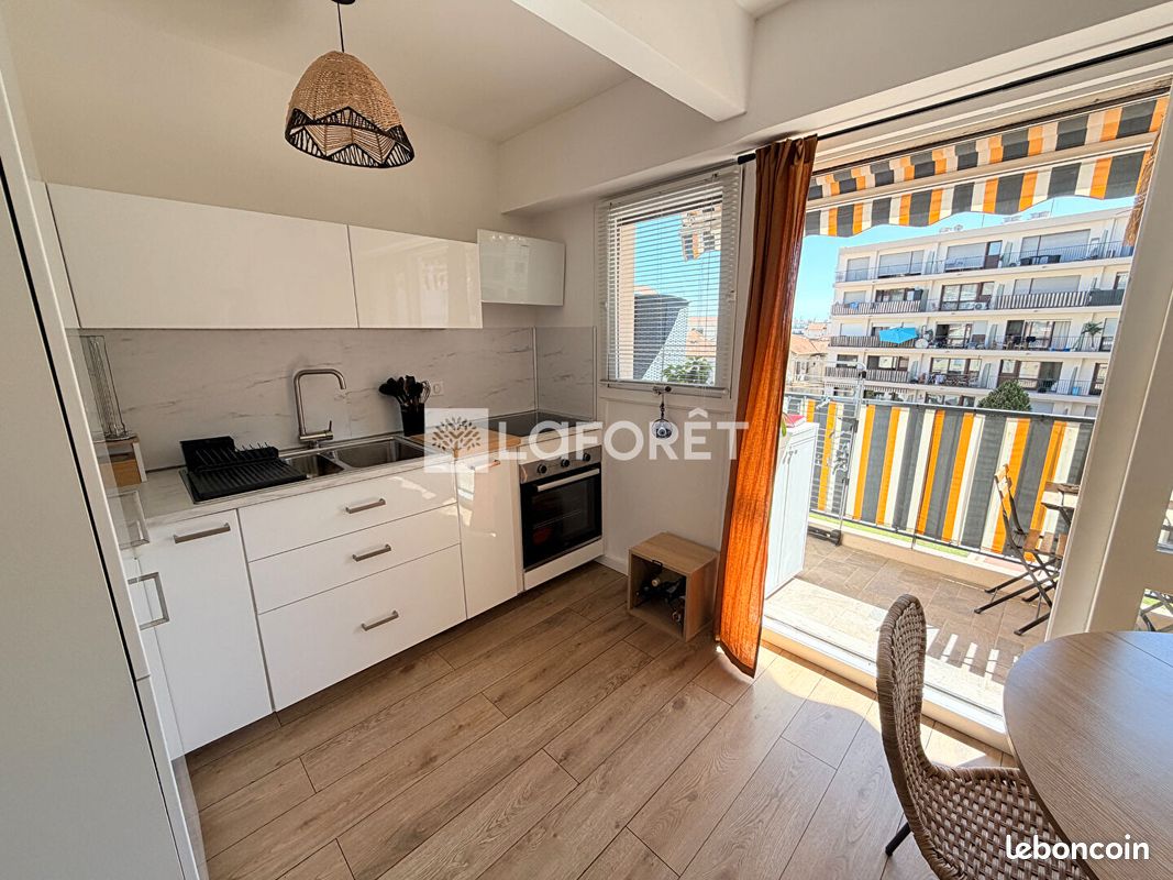 Appartement 2 pièces 37 m² · à Cannes · 37 m² · 1 200 €/mois
