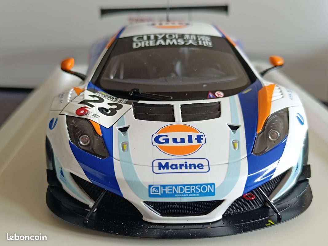 Miniature TSM 1/18 – McLaren MP4-12C GT3 Macau GT Cup 2012 #23