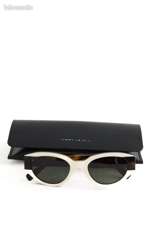 Lunettes de soleil blanc Jimmy Fairly Accessoires Bagagerie