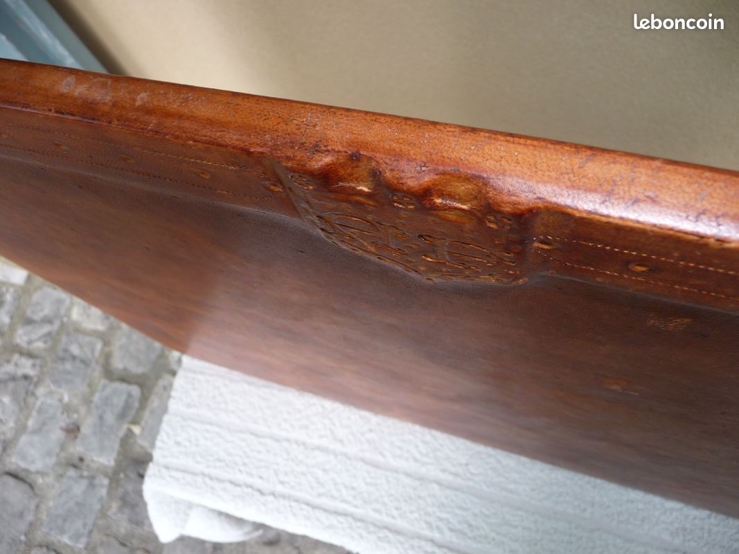 Grand sous-main de bureau en cuir (image 14)