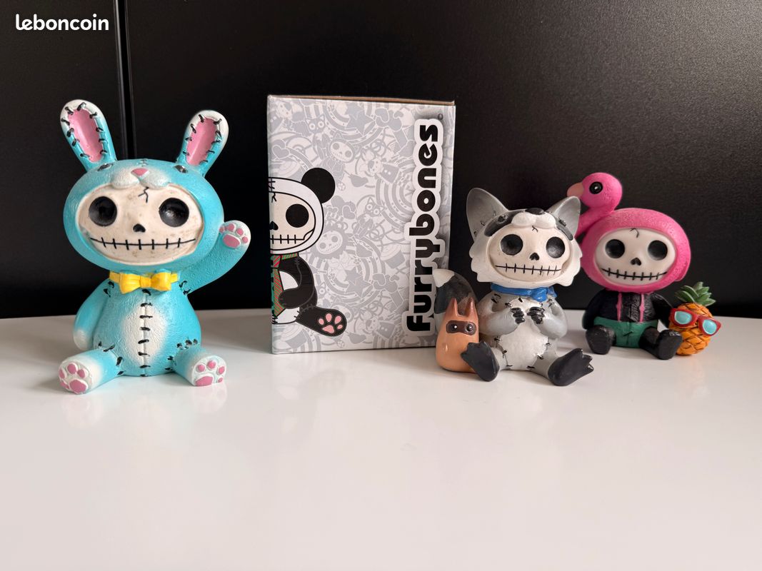 Lot de figurines Furrybones – petits personnages décoratifs (image 1)