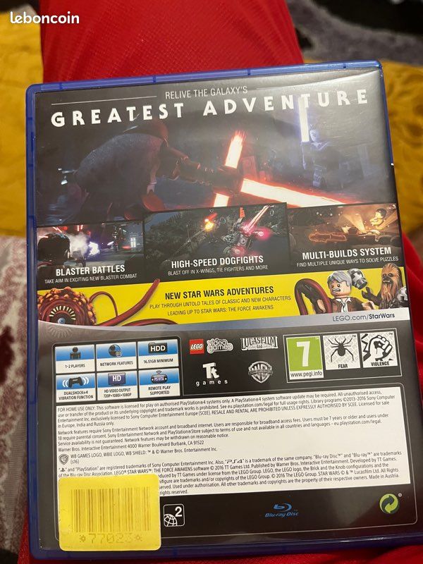 Jeu PS4 Lego star Wars the force awakens (image 2)