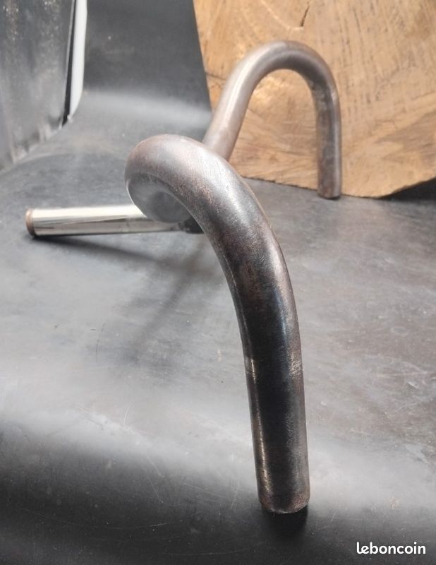 Potence Vélo Vintage Simplex 22 Mm - Aluminium - Fabriquée En France - Pour Guidon Ancien Peugeot Mercier
