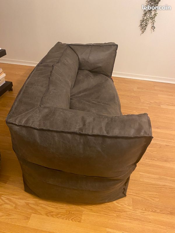 Canapé pouf Lounge Pug Big Bertha Cuir (image 6)