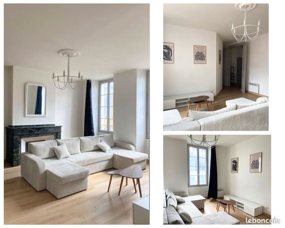 T3 rénové et meublé - 61 m2 - centre-ville