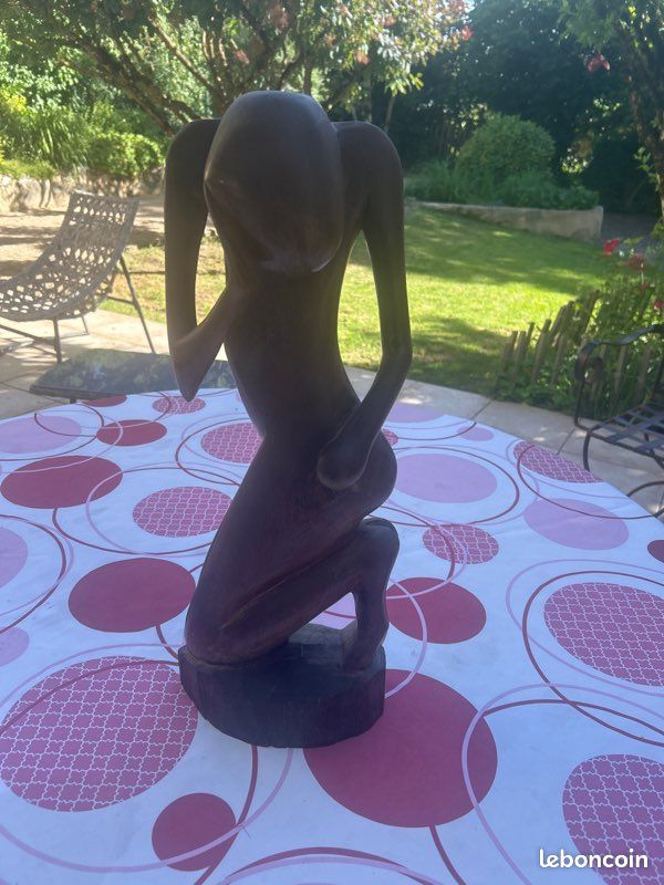 Statut africaine bois (image 1)