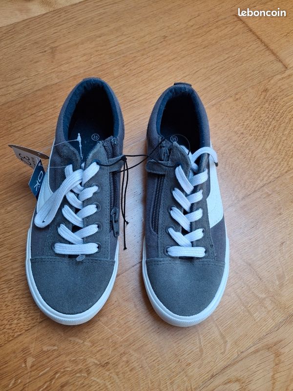Baskets garçon taille 35 Okaidi neuves Chaussures