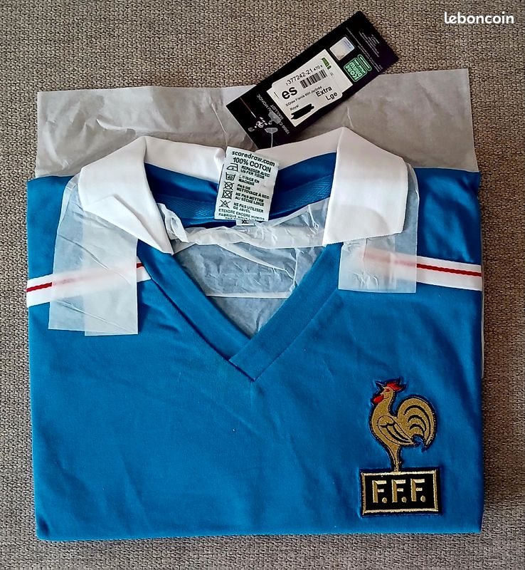 pisolino confidenziale Prepara il tavolo maillot equipe de france vintage France
