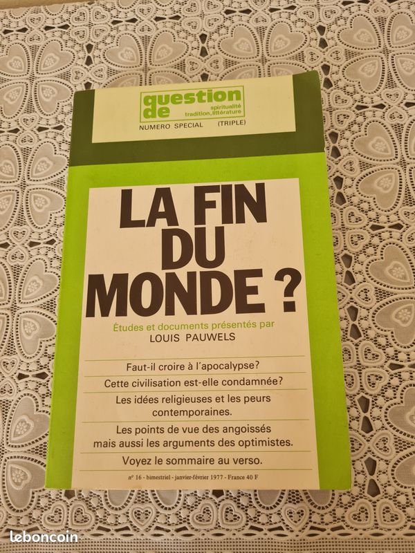 La fin du monde louis pauwels (image 1)