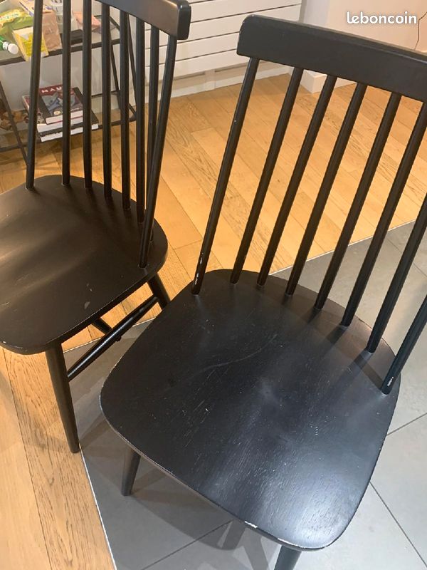Chaises scandinaves Tressia (image 6)