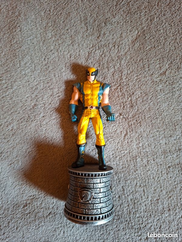 Pièce d'échecs Wolverine de la Marvel Chess Collection Eaglemoss (image 1)