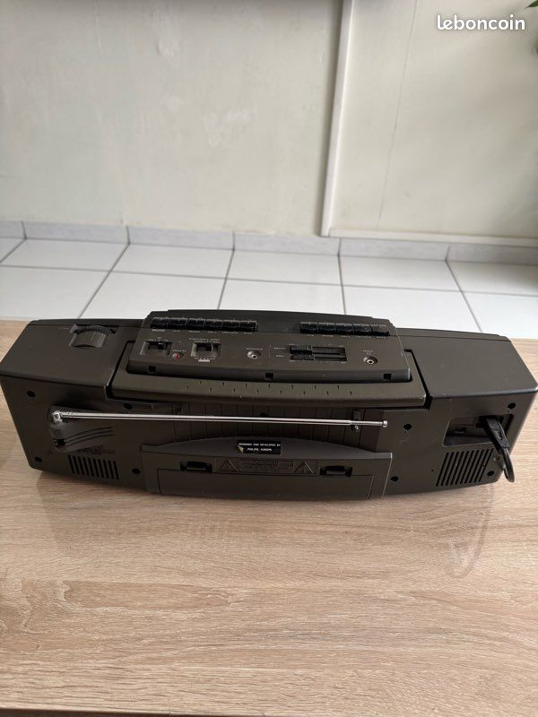Chaîne radio / cassette Philips vintage - bon état (image 4)