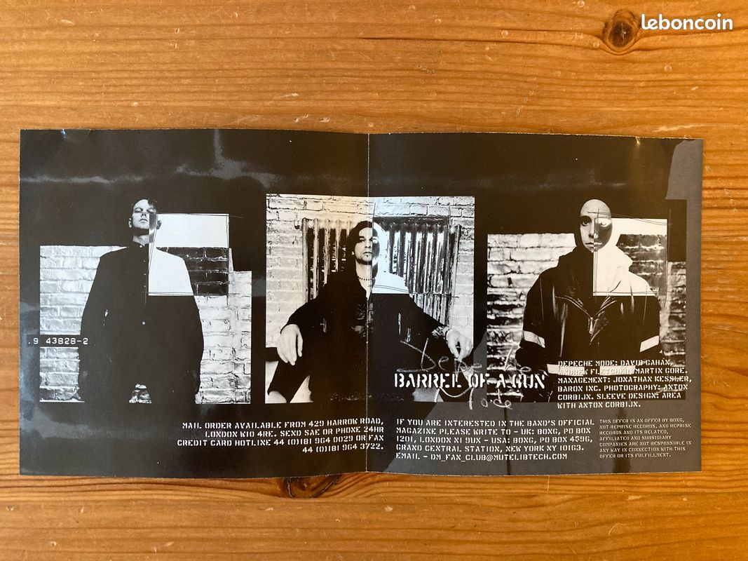 DEPECHE MODE BARREL OF A GUN Reprise 43828-2 (image 4)