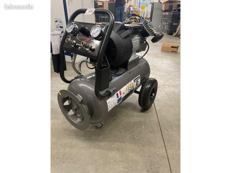Compresseur 50l 3.5cv bicylindre prodif tre1205035g (image 1)