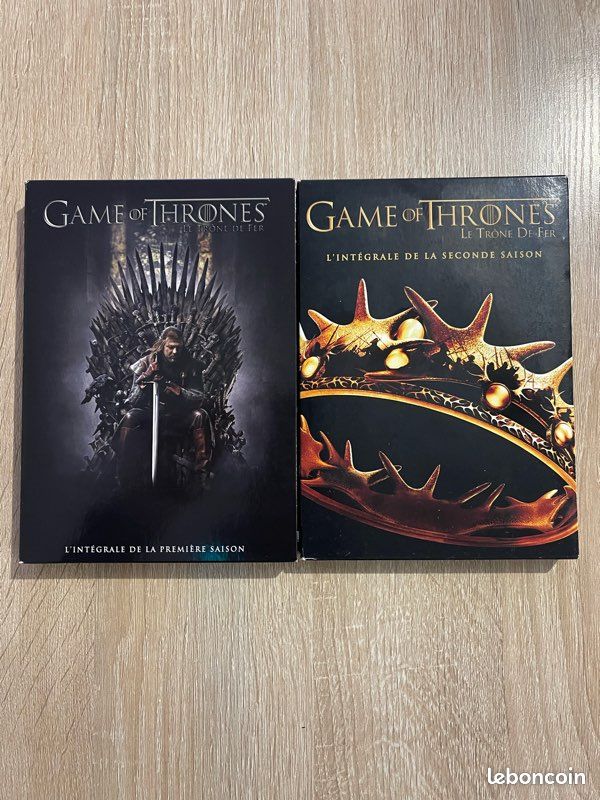 Saisons 1 & 2 Game of Thrones (image 1)