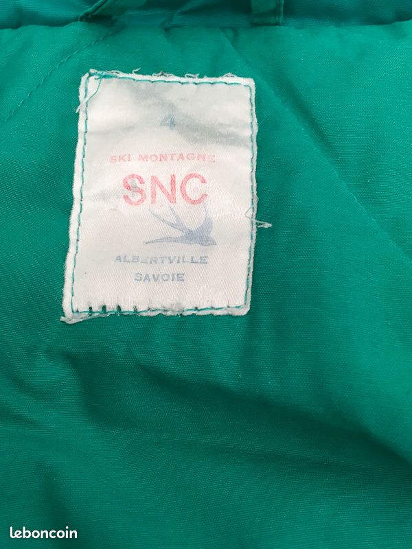 Veste parka de ski mixte SNC bicolore (image 10)