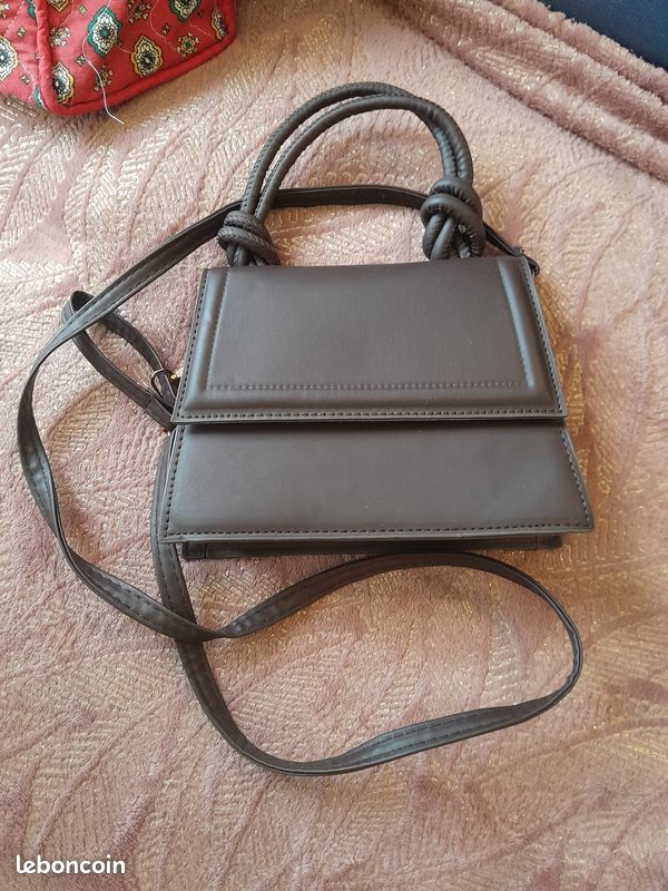 Sac à Main Marron Effet Cuir Ladys Collection - Porté épaule, Occasion