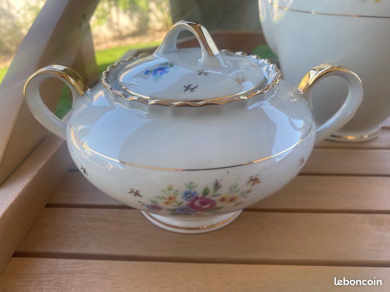 Service à café en porcelaine (image 7)