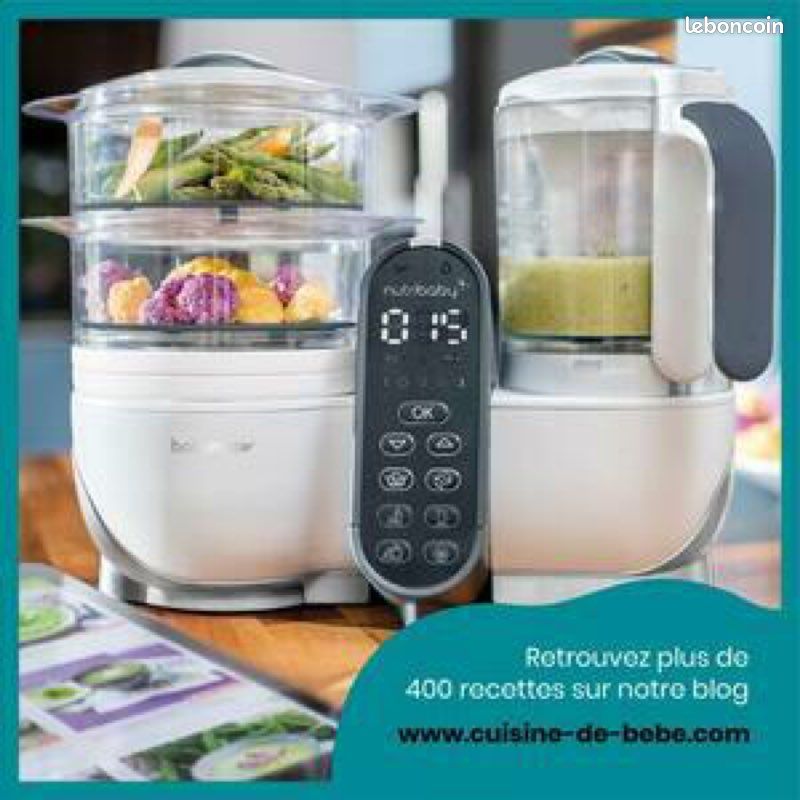 Robot babymoov babycook Multifonctions 6 en 1 - Nutribaby(+) - Blanc (image 3)