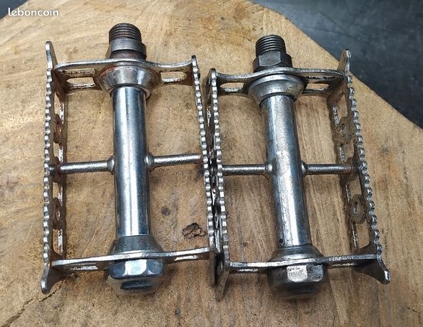 Pédales Type LYOTARD 45 en acier pour vélo de course