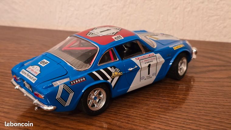 RENAULT ALPINE A110 - Rallye Monte Carlo 1973 - IXO Winner Série 1:43