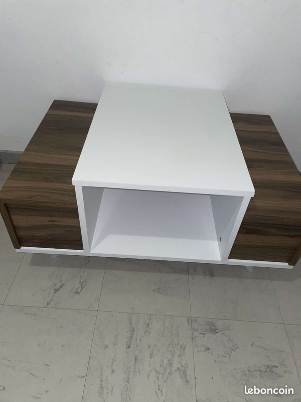 Table basse avec rangement (image 1)