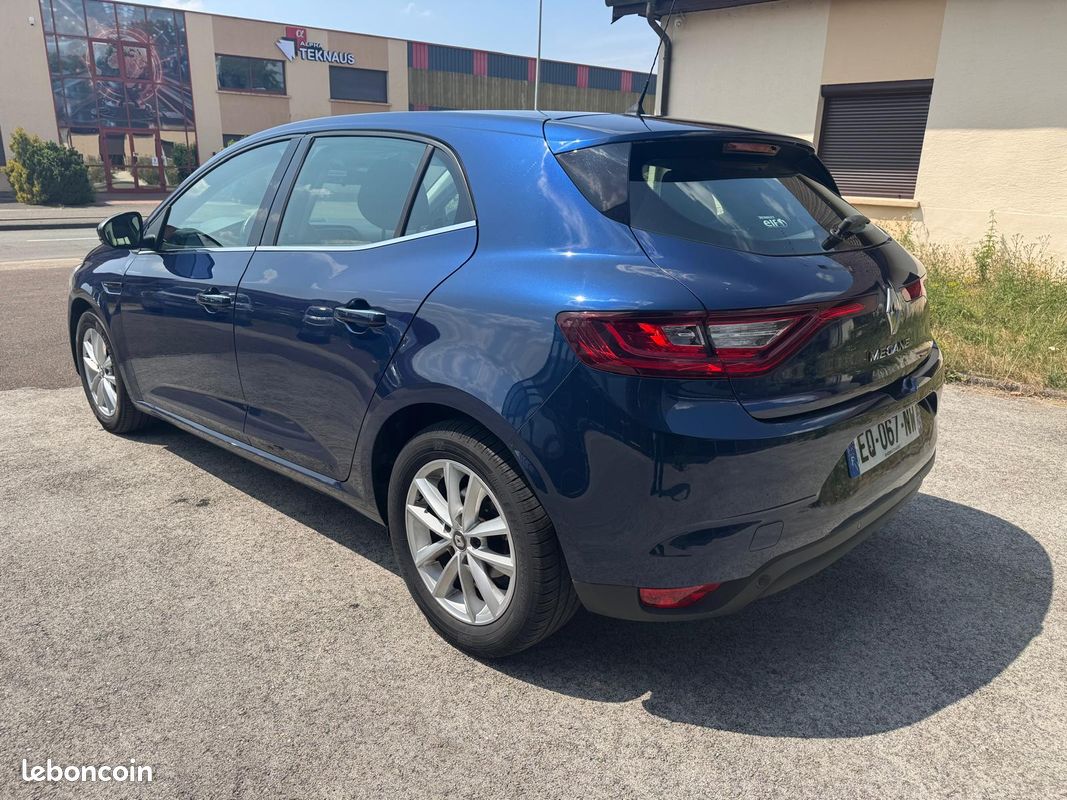 RENAULT MEGANE IV 1.2 TCE 130 ENERGY ZEN seuemet 58'700 KMS (image 2)