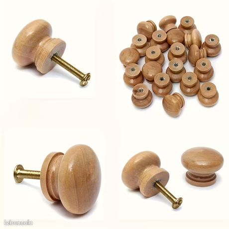 Lot De 10 Poignées De Traction En Alliage De Zinc - 7 X 10 Mm, Pour Armoires Et Tiroirs