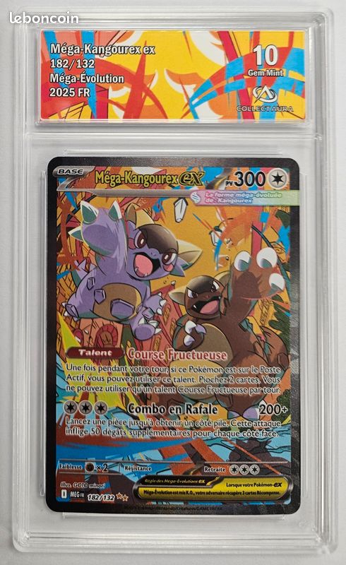 Coffret Myboost X Méga-Évolution 1 – Méga-Kangourex Ex 104/132 + 9 Cartes Pokémon Supplémentaires – Certifiées Neuves