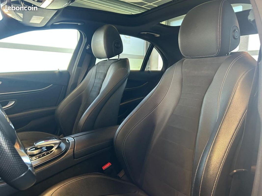 MERCEDES CLASSE E E 220 D - BVA 9G-Tronic BERLINE - AMG Line - TOIT OUVRANT - CAMERA 360 - ENTRETIEN COMPLET - 2EME (image 10)