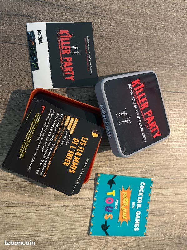 Jeu de société KILLER PARTY (image 2)