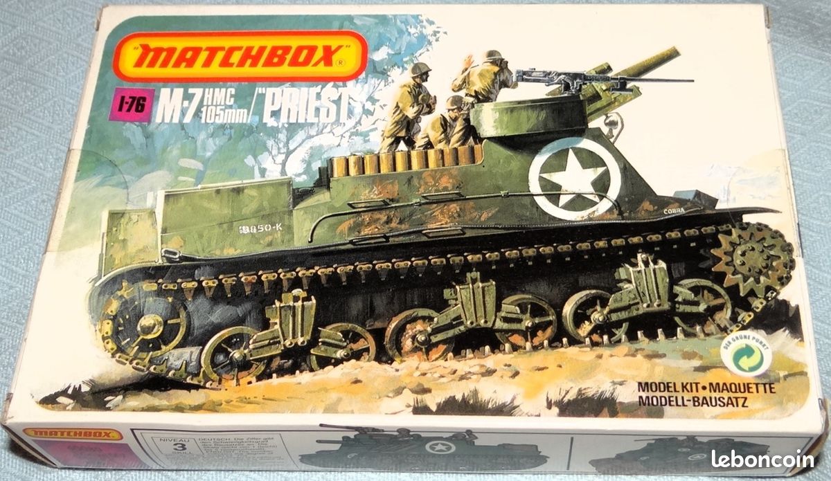 Maquette 1/35 Academy - Obusier Autopropulsé M7 Priest US Army Wwii Kit 413490