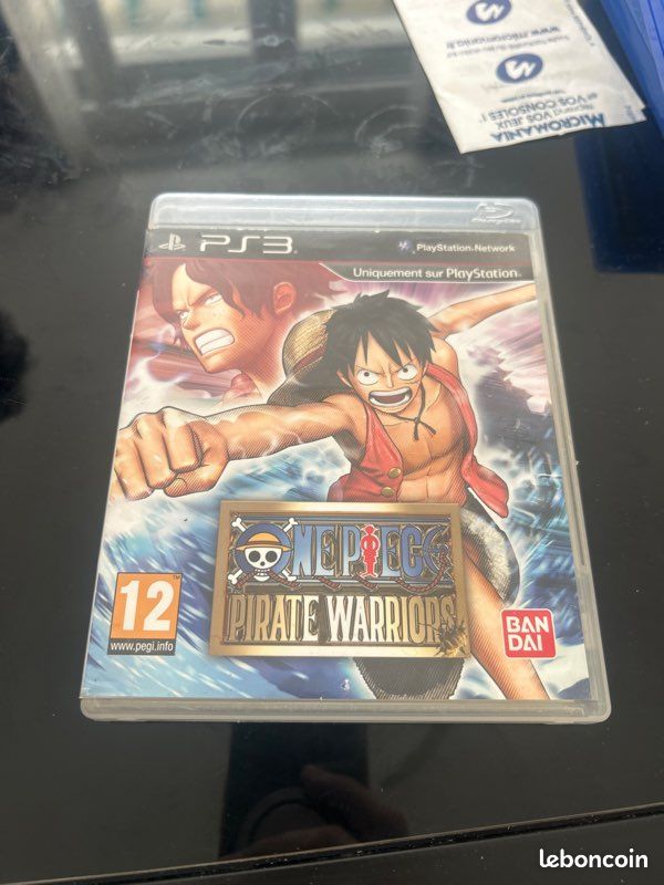 Jeu One Piece Pirate Warriors PS3 Version FR - État Correct - Manuel Inclus - Édition Bandai 2012