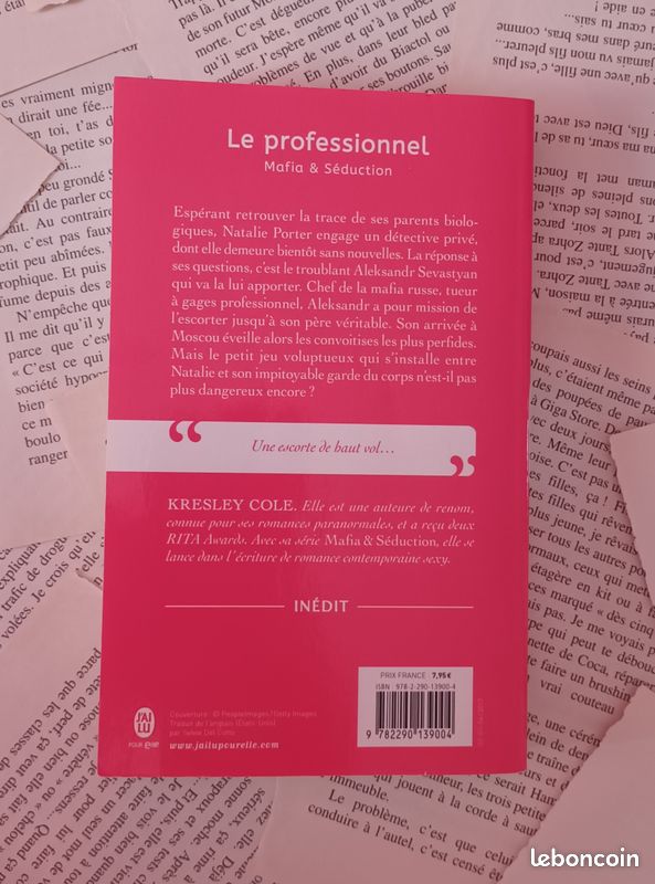 Mafia & Séduction (Tome 1) Le professionnel - Kresley Cole (image 2)