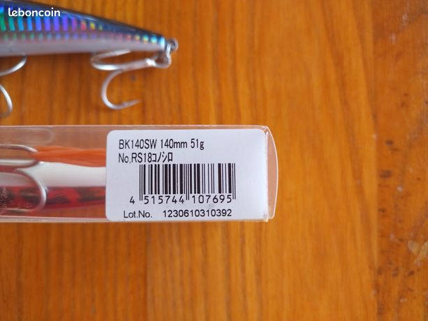 Leurre Coulant Tackle House Shibuki V159MS 56g N°01 - Pêche En Mer - NEUF