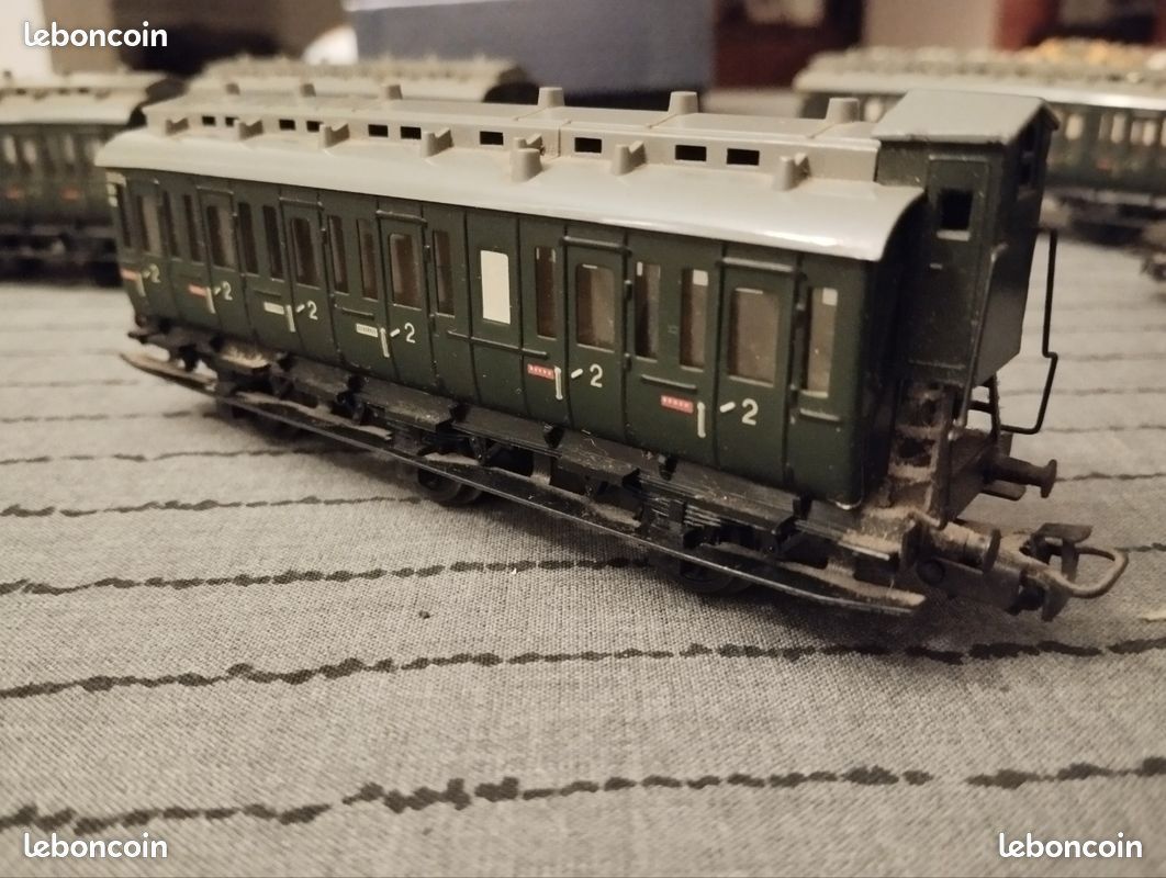 Märklin H0 - 4004/4005 - vier personenwagons