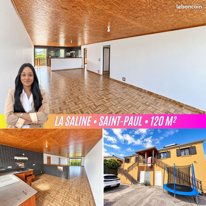 Appartement 3 pièces 120 m² · à Saint-Paul · 120 m² · 882 €/mois
