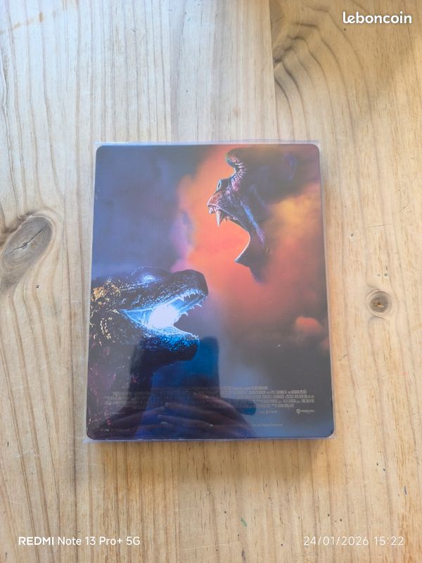 Steelbook blu-ray 4k Ultra HD Godzilla contre Kong (image 2)