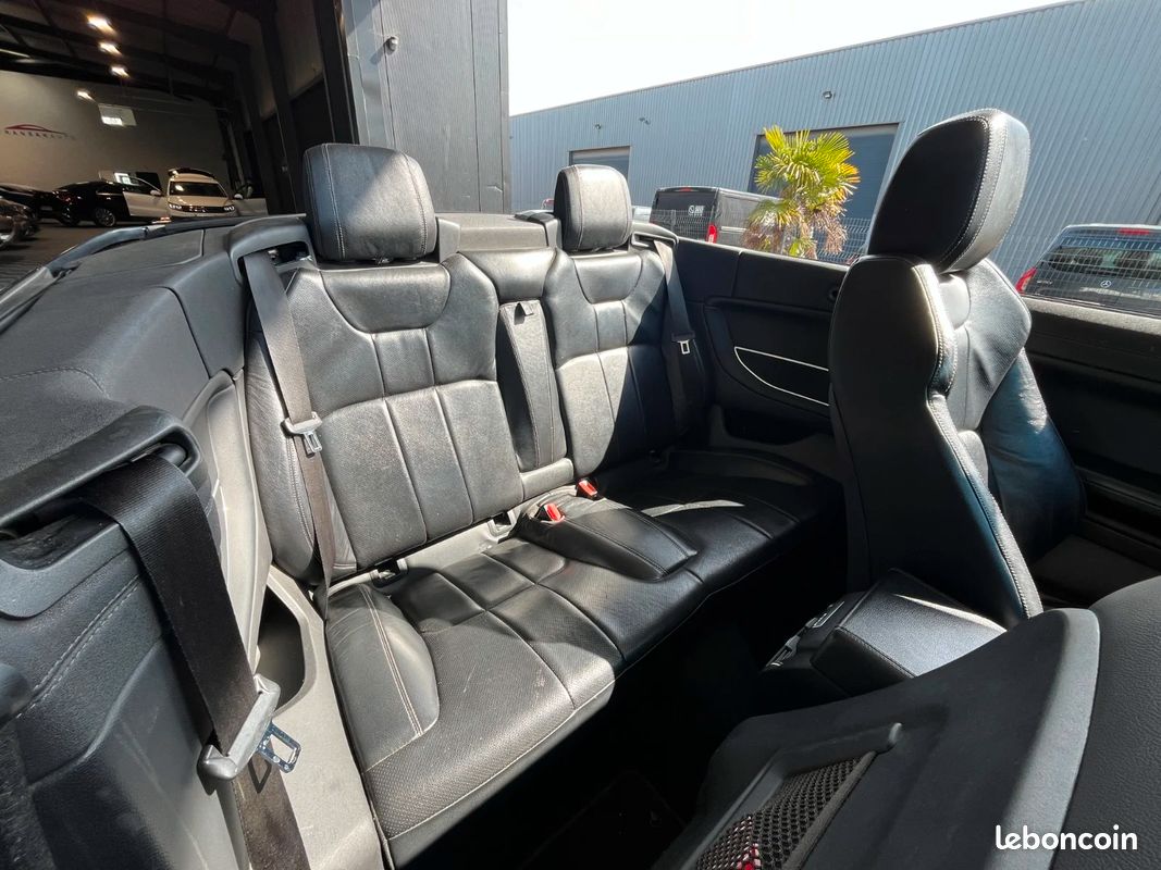 Land rover range rover evoque cabriolet 2.0 td4 180 cv 4wd bva9 hse + sièges à mémoire chauffants + bluetooth + caméra de recul + meridian (image 13)