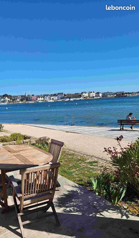 Vue mer Ria Etel appartement RDC très lumineux dans maison familiale (image 1)