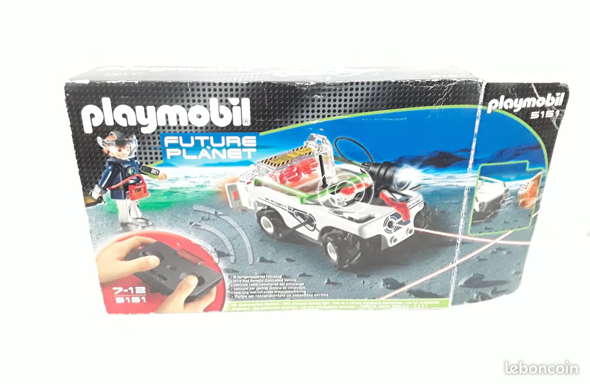Playmobil Future Planet – Véhicule E-Rangers Télécommandé Avec Rayon Lumineux Pour Enfants Créatifs Dès 6 Ans