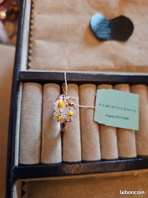 Bague Reminiscence En Argent 925 Avec Pierres — Occasion, à Voir Description