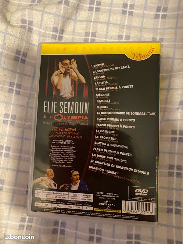 DVD, Elie Semoun (image 2)